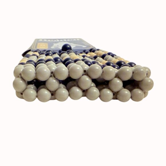 PrimeConnect Beaded Crossbody Pouch Smartphones Blue Gray Boho Y2K Phone Fashion - Picture 6 of 16